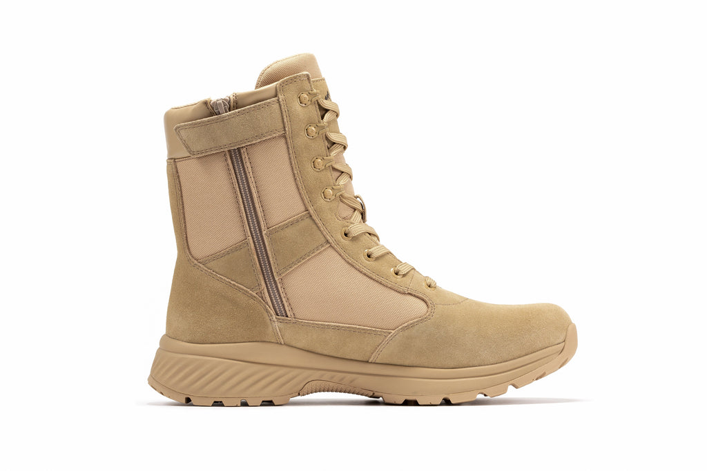 Botas Pro Sand Men's 8 inch Side Zipper Military Tactical Boots BP701