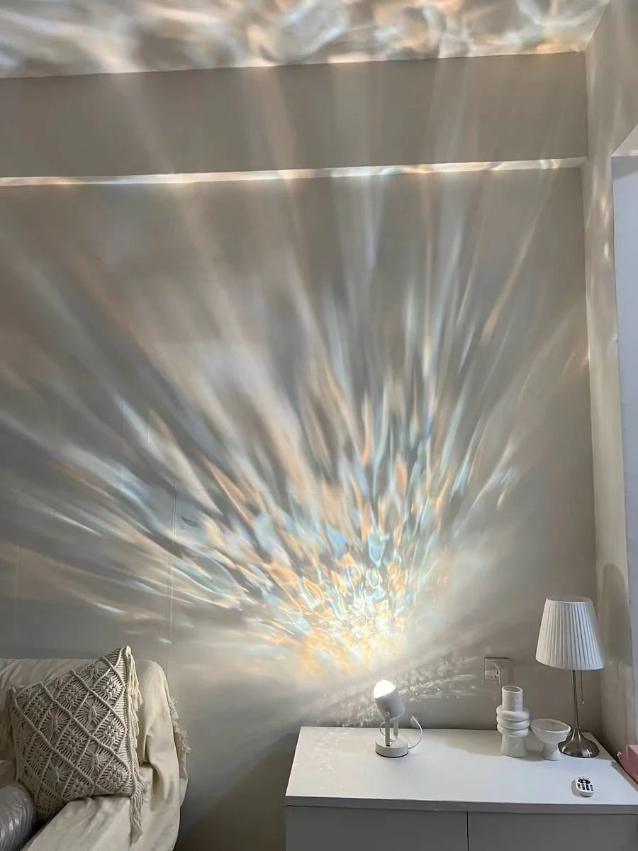 Ripple Projector Decorative Table Lamp - Creative Modern Ambient Night Light