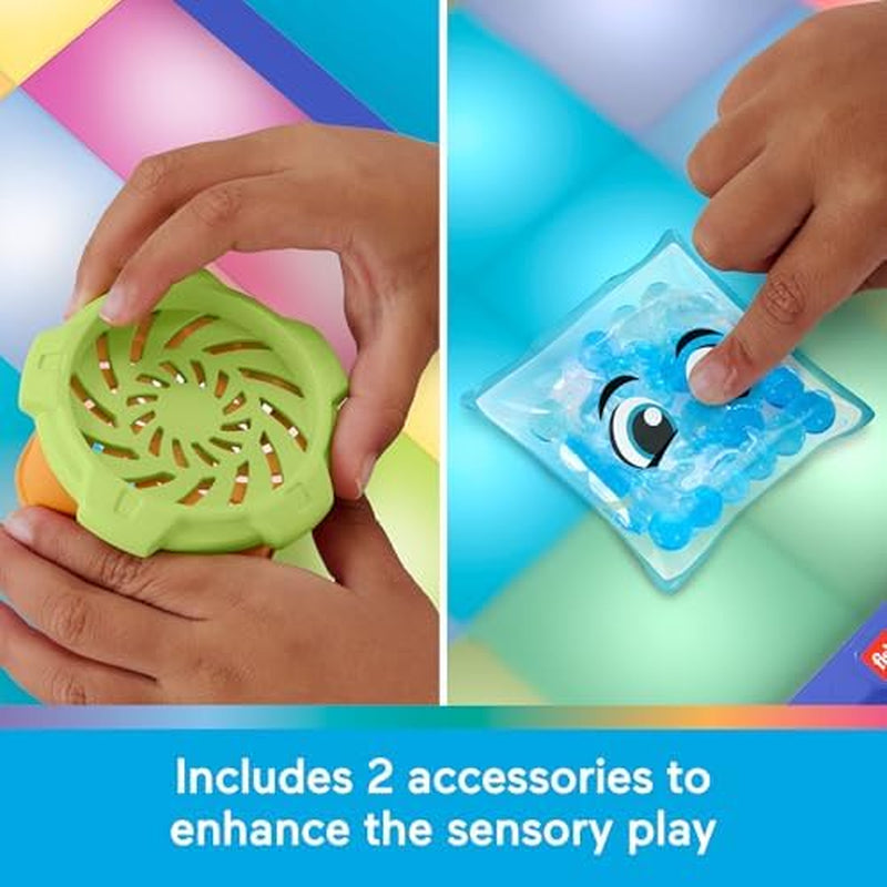 Learning Toy Sensory Bright Light Station, Activity Table with Games Music & Sounds for Preschool Kids Ages 3+ Years