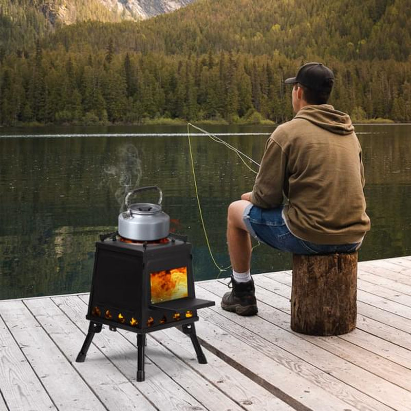 36X36X46.5Cm Wood Camping Stove
