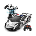 Rc Cars for Boys 4-7 8-12, 2.4Ghz Remote Control Car 1:18 Scale Transforming Robot, One-Button Deformation 360° Rotation Car Toy Gifts for Boys 3-5