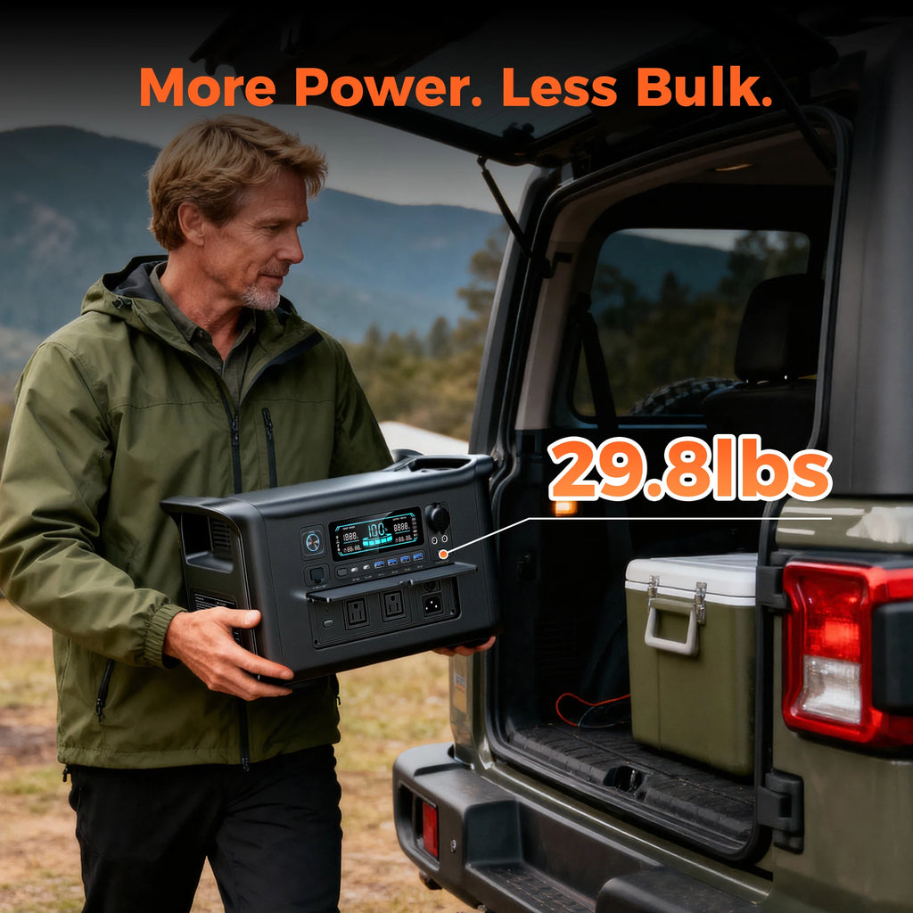 Power Stations for Camping Equipment Powerbank 300W 1000W 2000W Portable Power Station Lifepo4 Battery Solar Generator