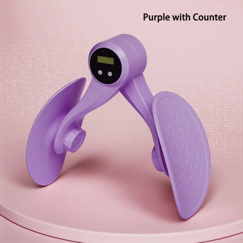 Smart Thigh Master | Adjustable Pelvic Floor Exercise Devices for Women and Men with Auto-Counter Display | Inner Thigh Exerciser for Women, Kegel Trainer for Butt, Arm & Leg Workouts