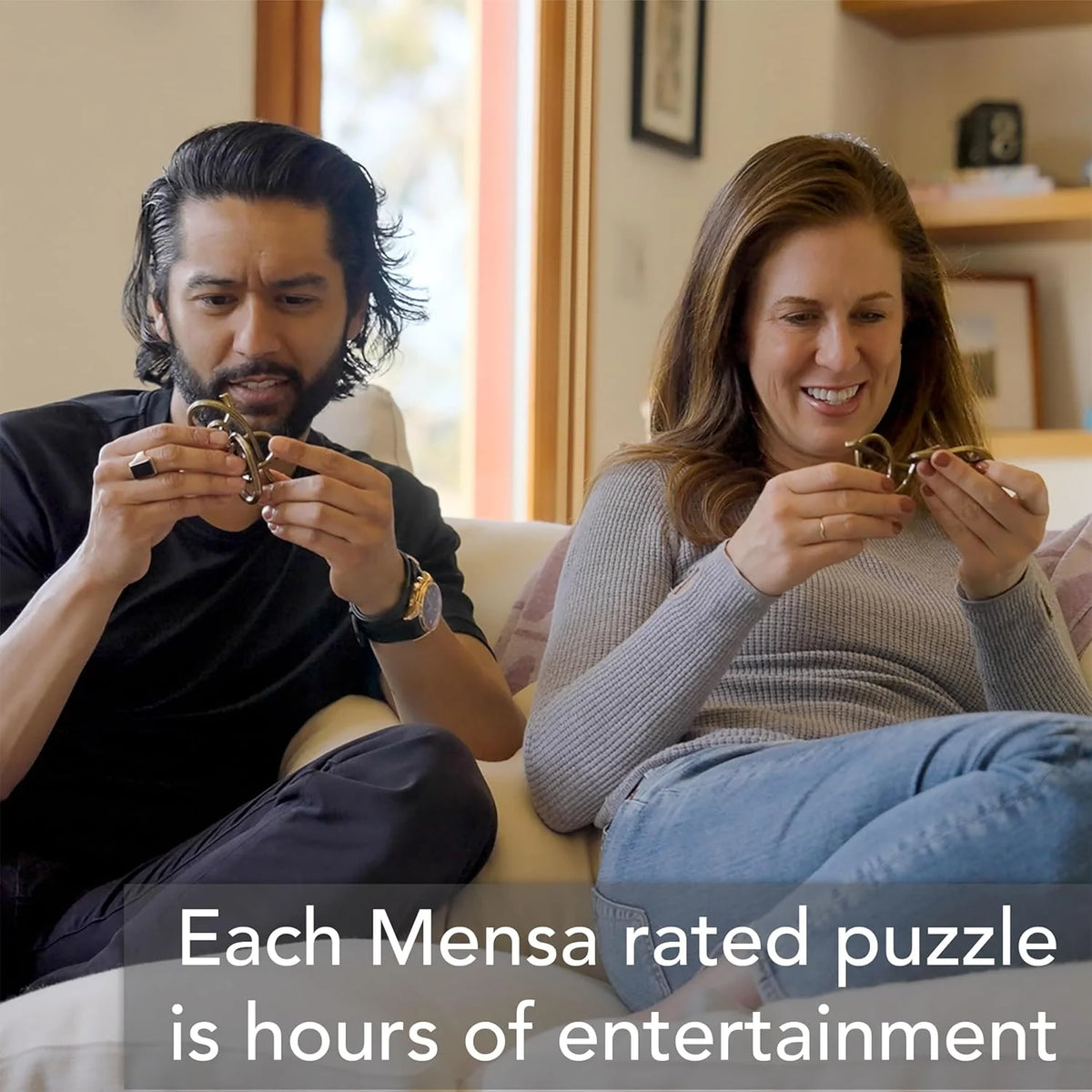 Bepuzzled, Legend of Zelda Triforce Hanayama Cast Brain Teaser Mensa Rated Level 5, for Ages 12 and Up