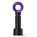 Rechargeable USB Bladeless Fan Portable Handheld Cooling Desk Mini Fan