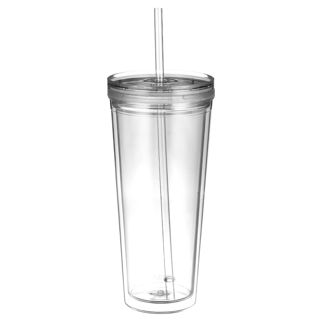 Iced Coffee Maker with 25 Fl Oz. Reusable Tumbler, White