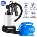 800ML Paint Sprayer 650W Paint Sprayer 800Ml,Minimum Output HVLP Oil Primer Water Spray, with 3 Spraying Modes Motor and Removable Container