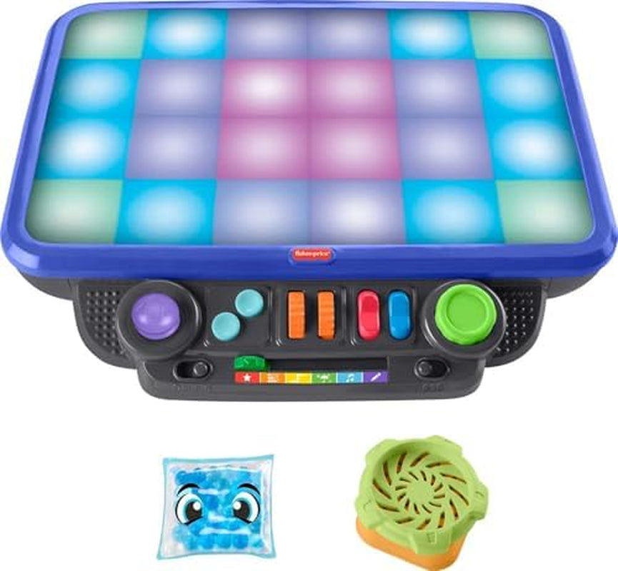 Learning Toy Sensory Bright Light Station, Activity Table with Games Music & Sounds for Preschool Kids Ages 3+ Years