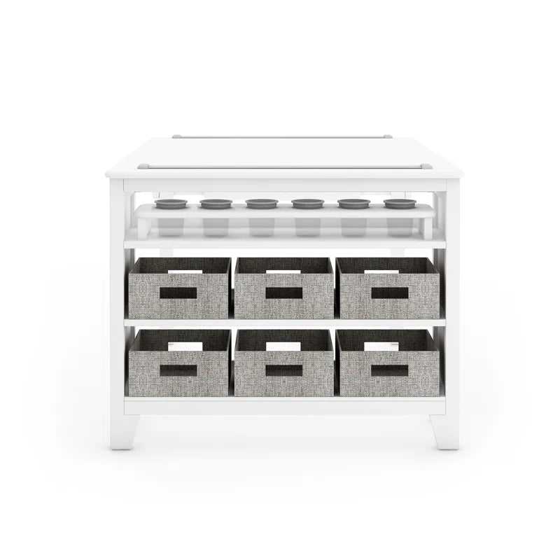 Living & Learning Kids Art Table and Stools Set