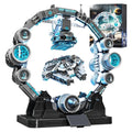 Magnetic Levitation Orbital Space Station Spaceship Building Set