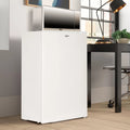 3.1 Cu Ft Mini Fridge with Freezer + Total Chef Microwave Combo