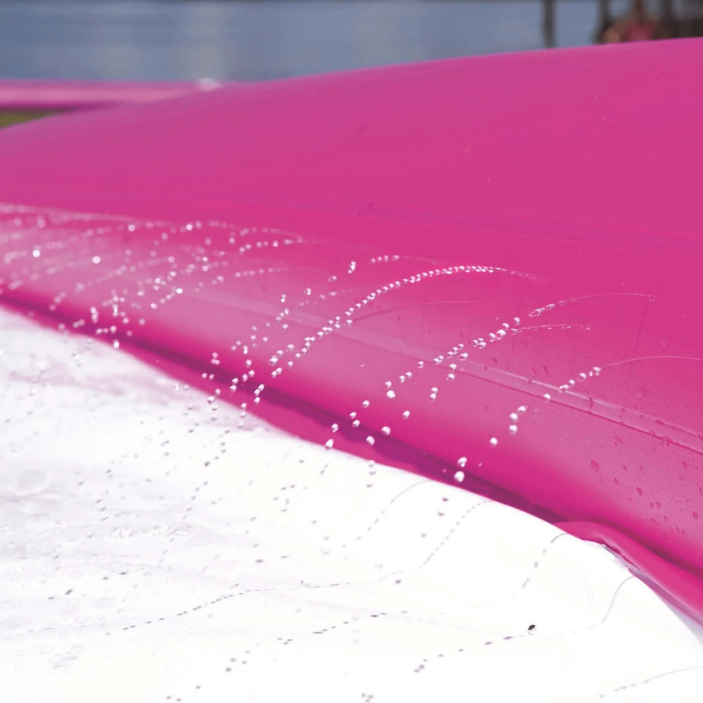 WOW Watersports Strike Zone Water Slide W 6 Giant Inflatable Bowling Pins and Sprinkler