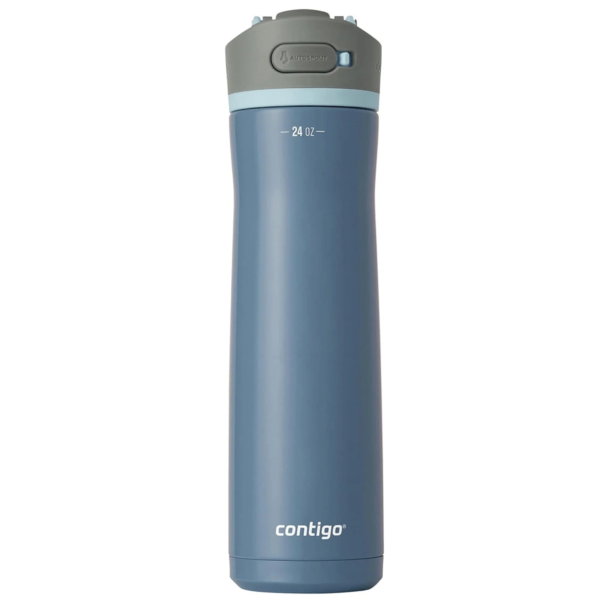 Contigo Wells Chill Stainless Steel 24Oz Water Bottle with Autospout Straw Lid and Filter