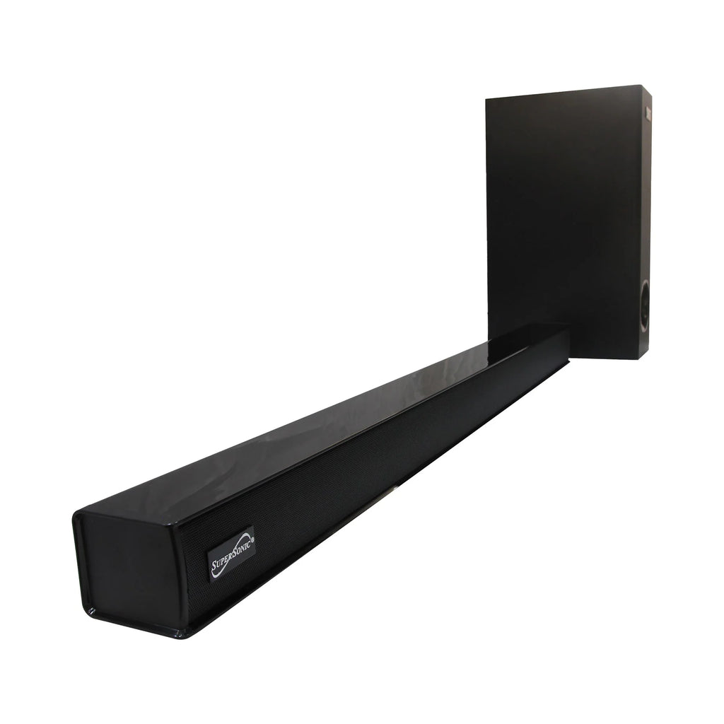 Supersonic 35" Optical Bluetooth Soundbar and Subwoofer