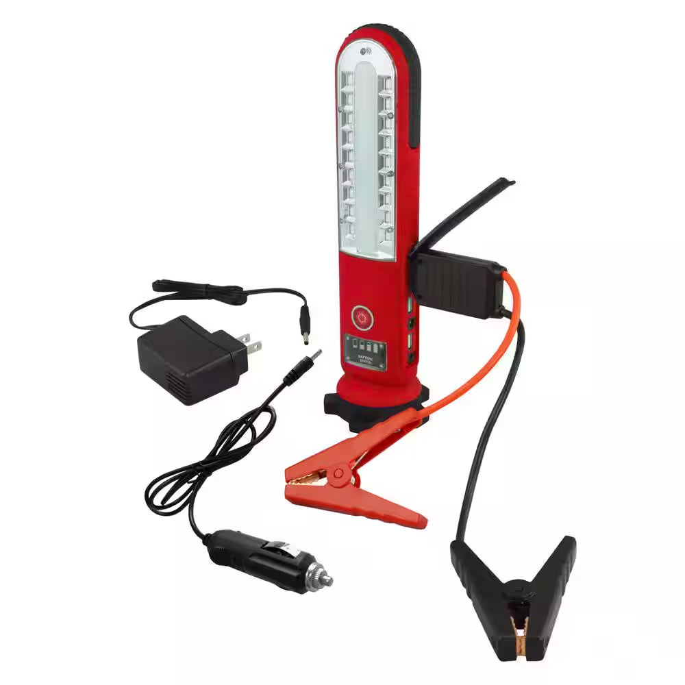 Emergency Car Jump Start plus Power Bank plus Light