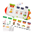Alphabet Talking Flash Cards & Math Games for Kids 2-8, Speech Therapy Toys, ABC Learning Toys, 56 Math Flashcards & 106 CVC Word Games, Preschool Kindergarten Gifts for Boys & Girls