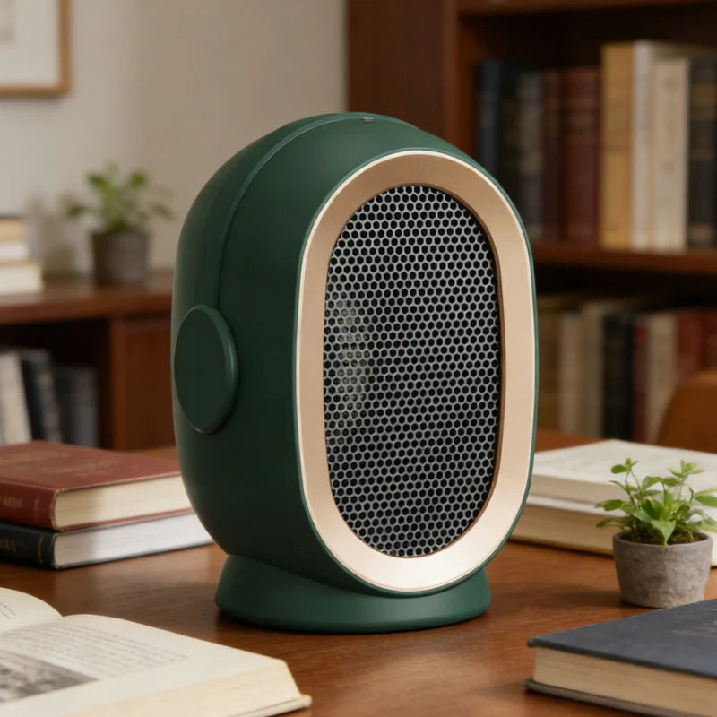 Mini Electric Fan Heater,800 Watts, Suitable for Offices and Homes