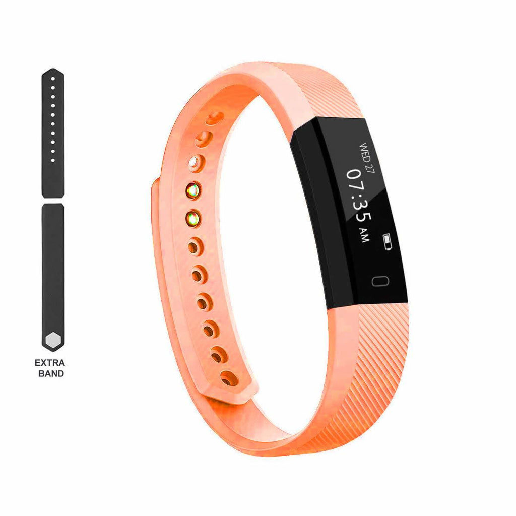 Slim Fitness Tracker Smart Watch – Affordable Health Gift for Him or Her