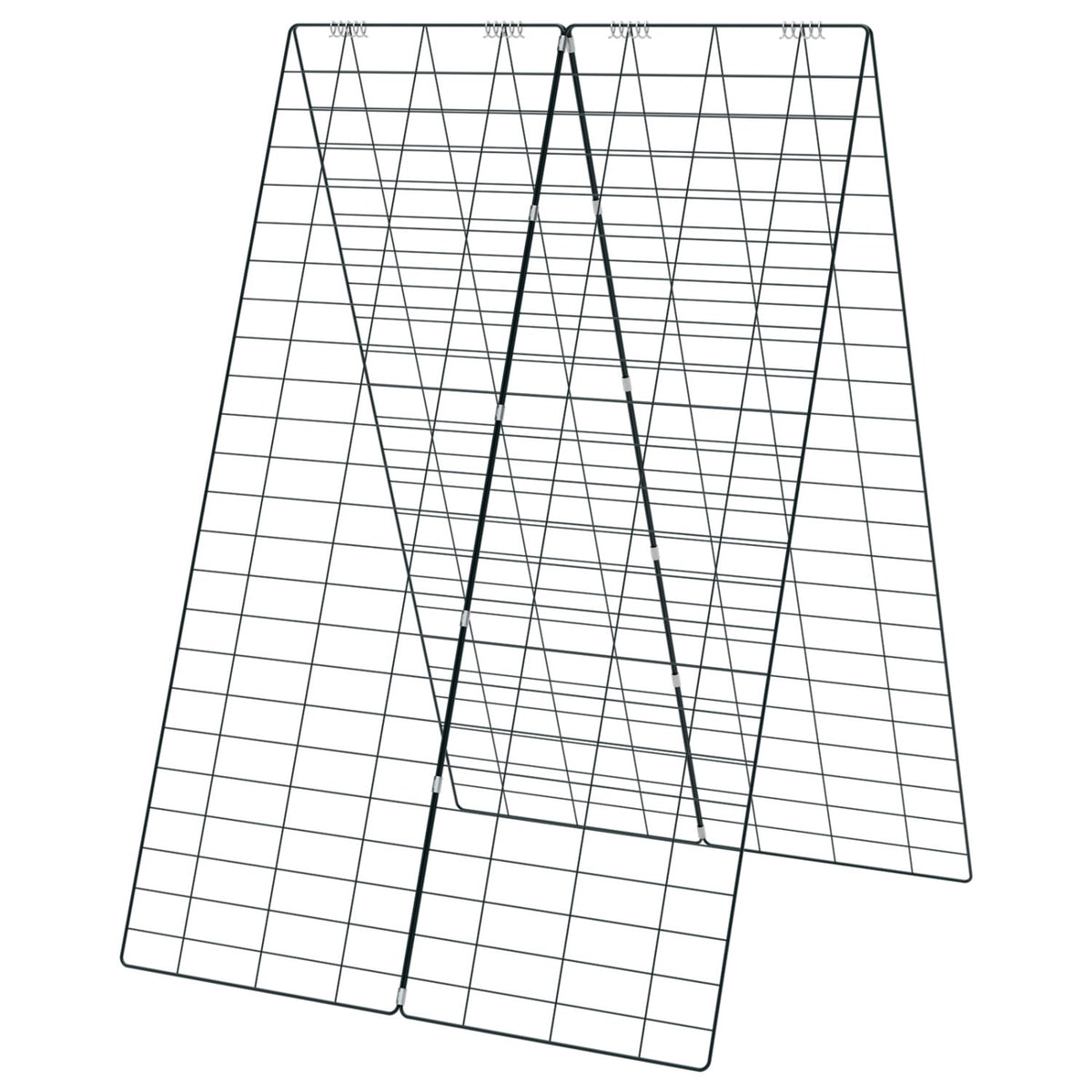 A-Frame Garden Trellis for Climbing Plant with Ground Stake and Cable Tie